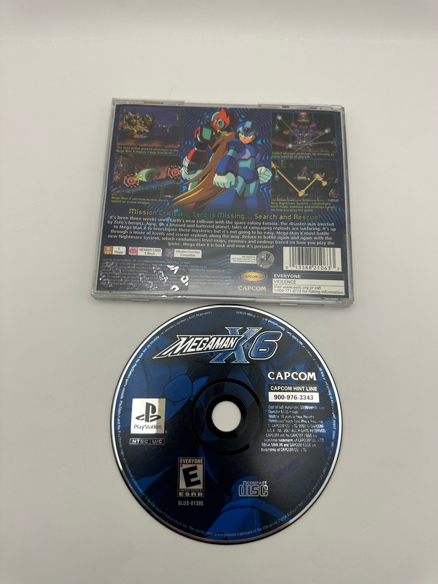 Megaman X6 PS1