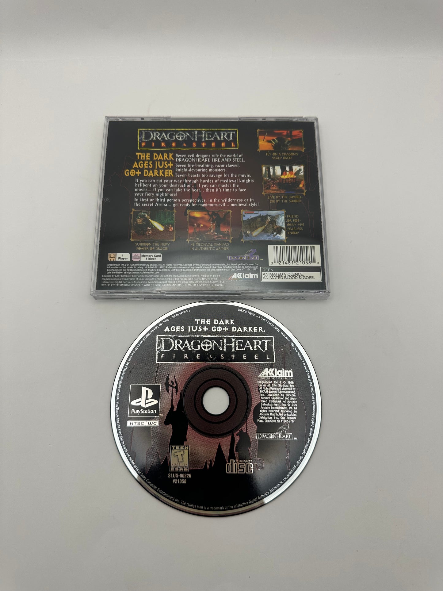 DragonHeart Fire & Steel PS1