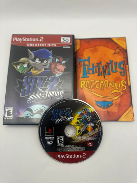Sly 2 Band Of Thieves Greatest Hits PS2