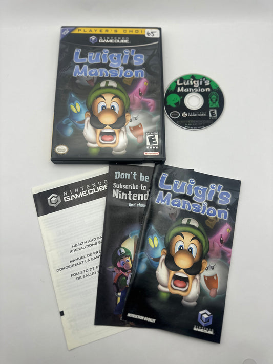 Luigi’s Mansion Player’s Choice GameCube