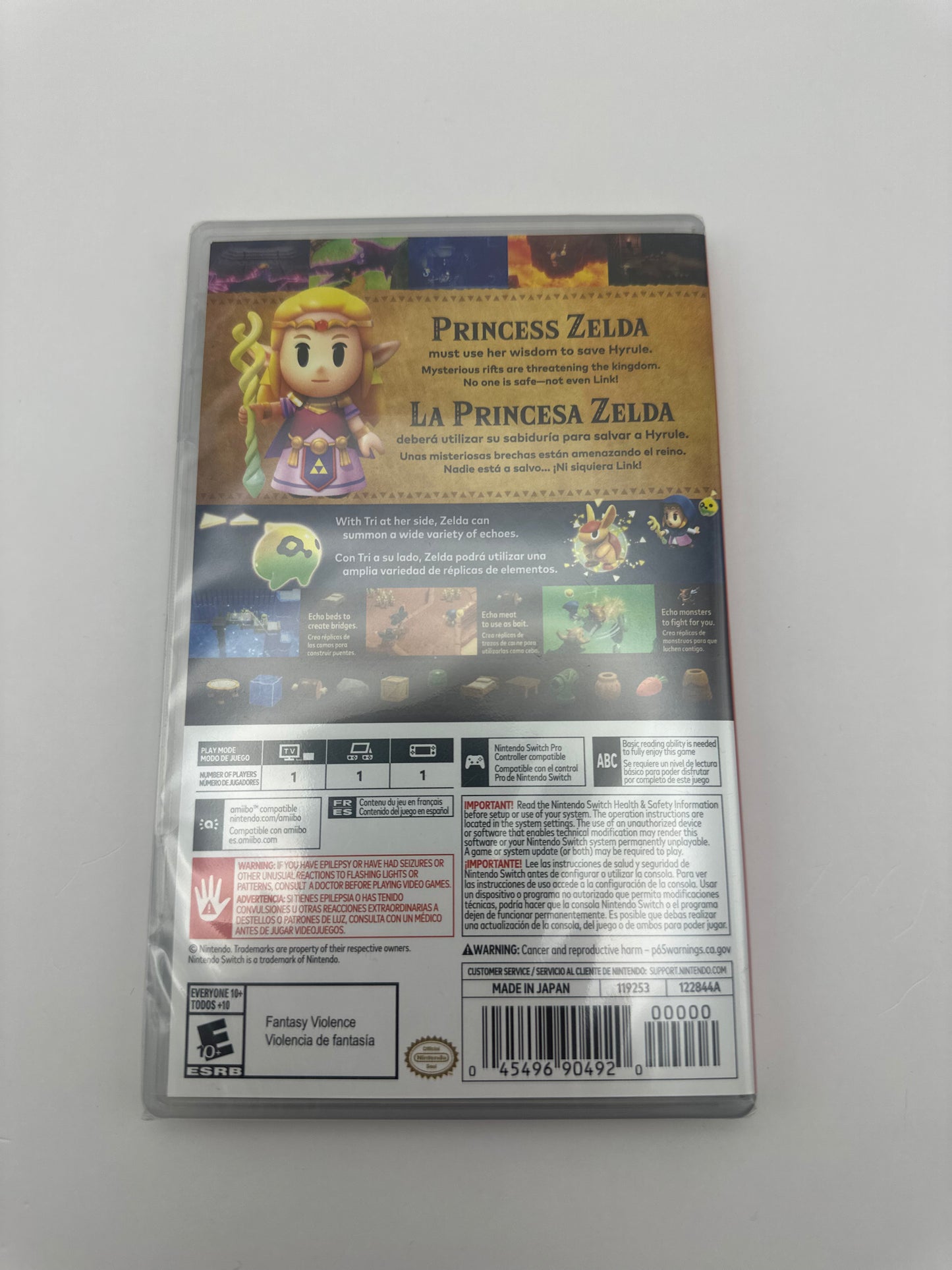 Legend Of Zelda Echoes Of Wisdom Sealed Nintendo Switch