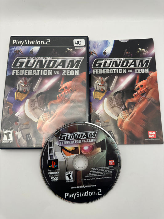 Mobile Suit Gundam Federation Vs. Zeon PS2