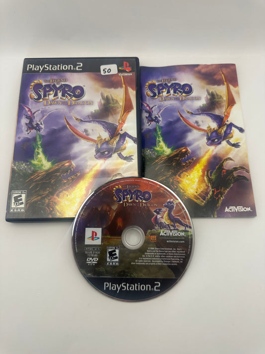 The Legend Of Spyro Dawn Of The Dragon PS2