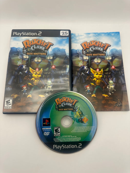 Ratchet & Clank Size Matters PS2