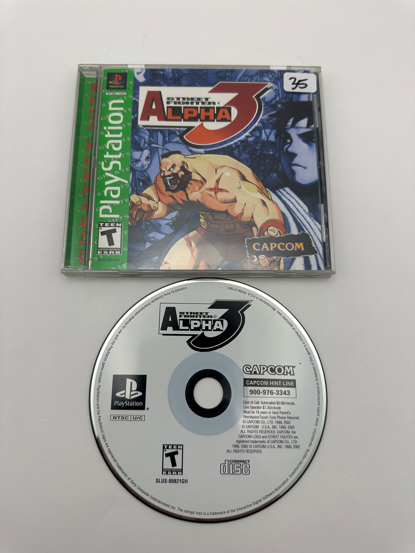 Street Fighter Alpha 3 Greatest Hits PS1