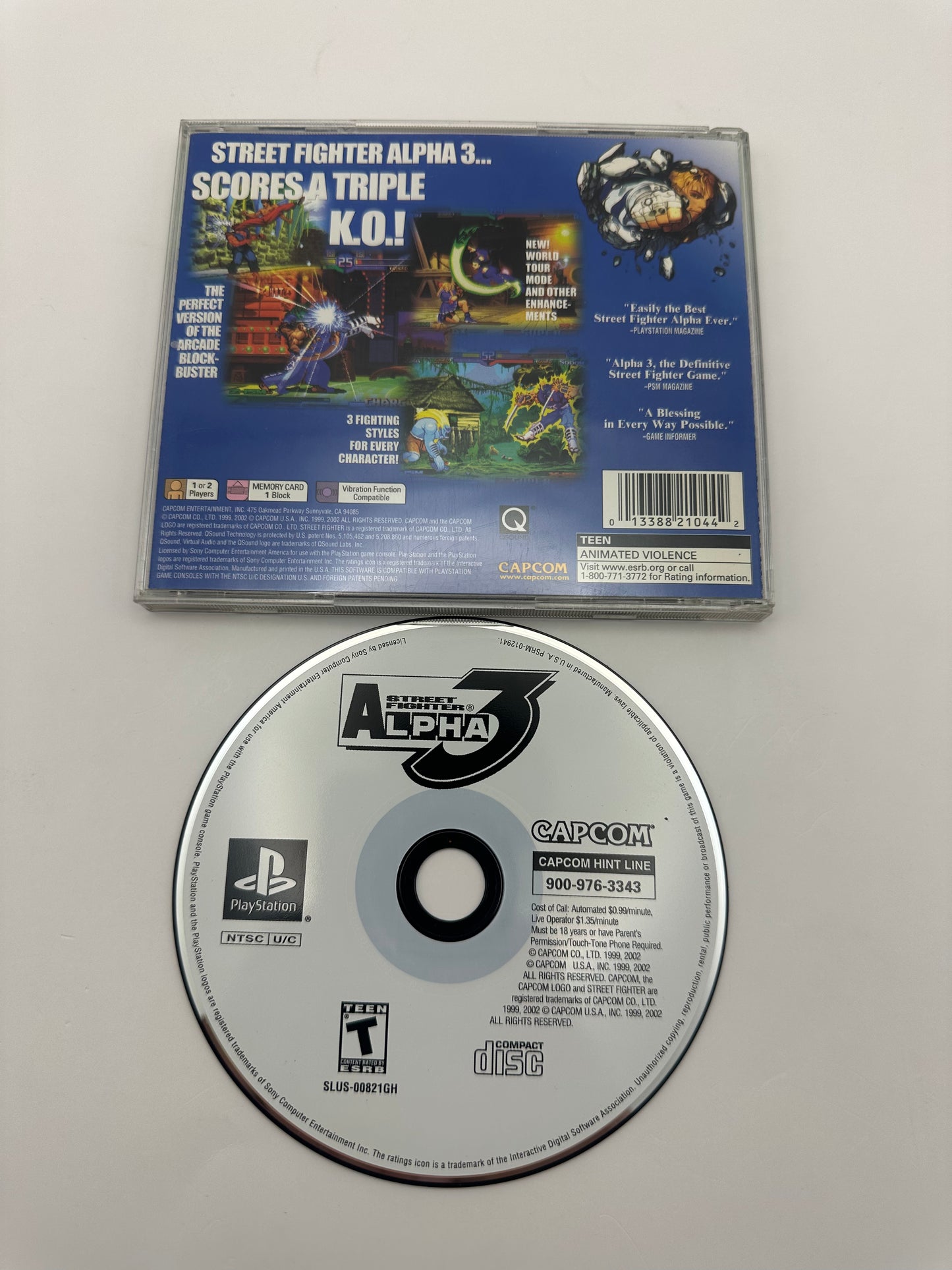 Street Fighter Alpha 3 Greatest Hits PS1