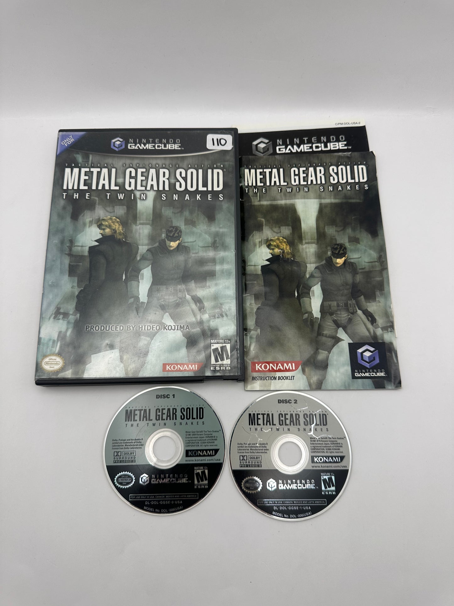 Metal Gear Solid Twin Snakes GameCube