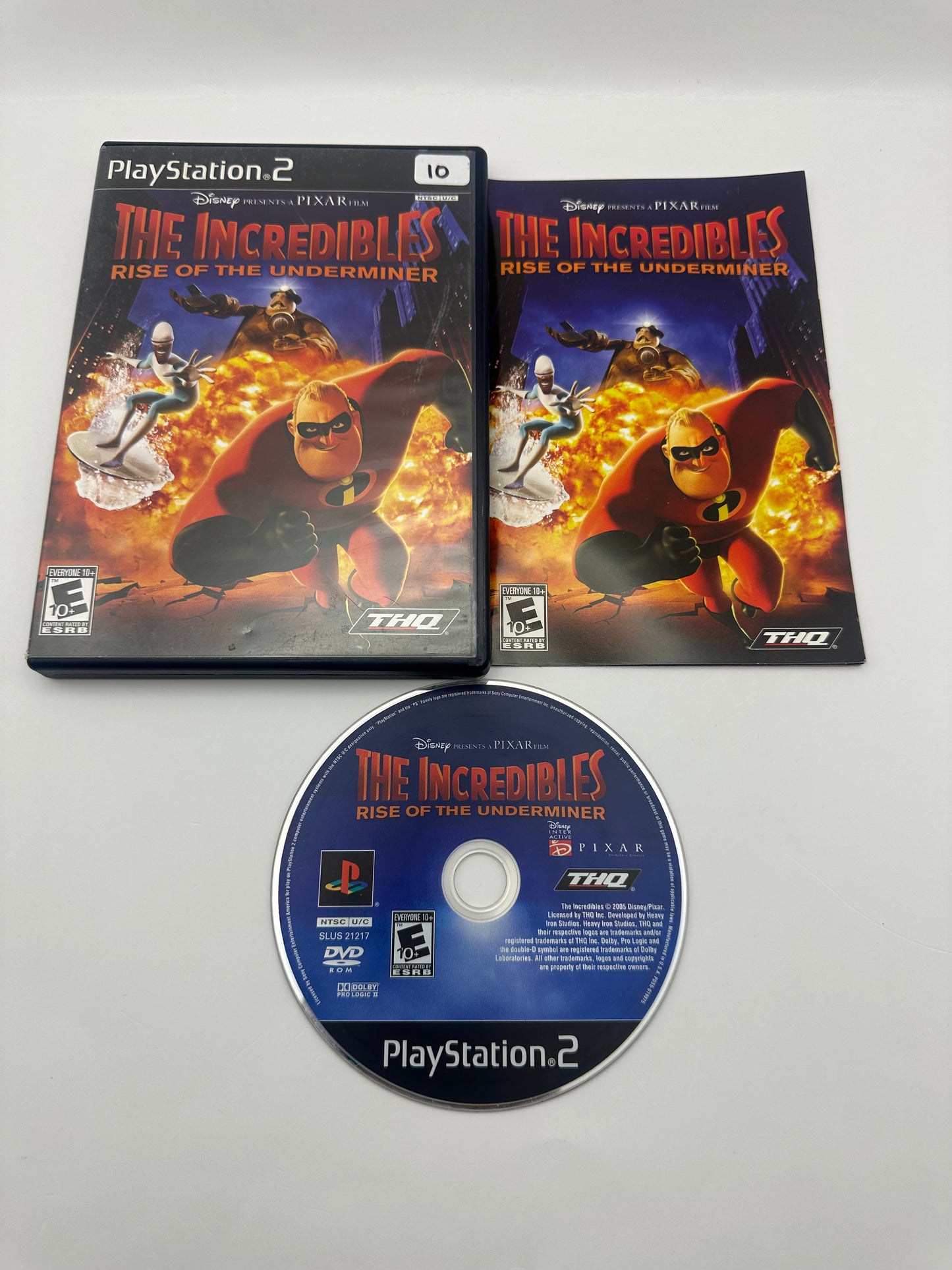 The Incredibles Rise Of The Underminer PS2