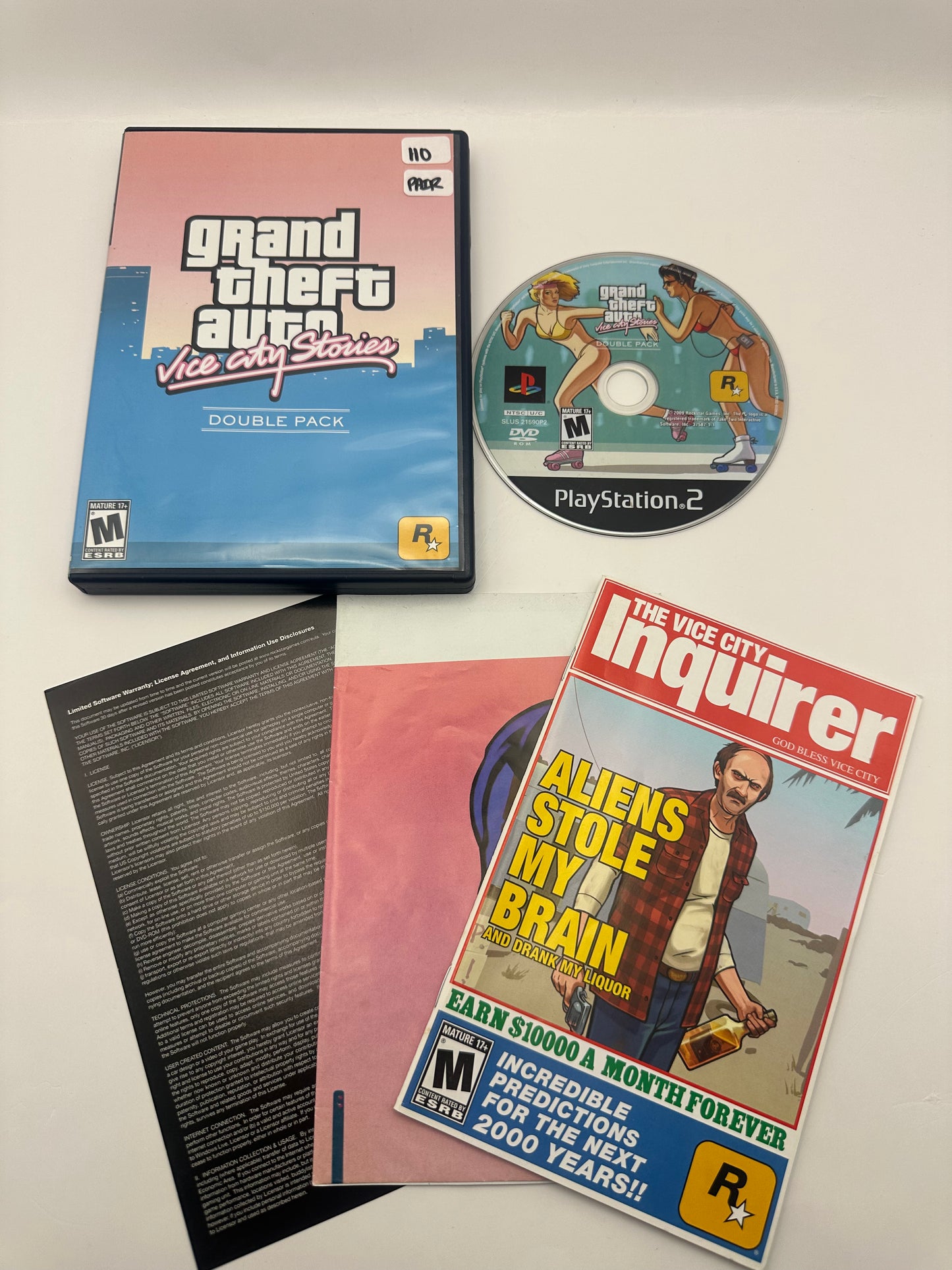 Grand Theft Auto Vice City Stories & Liberty City Stories Double Pack PS2