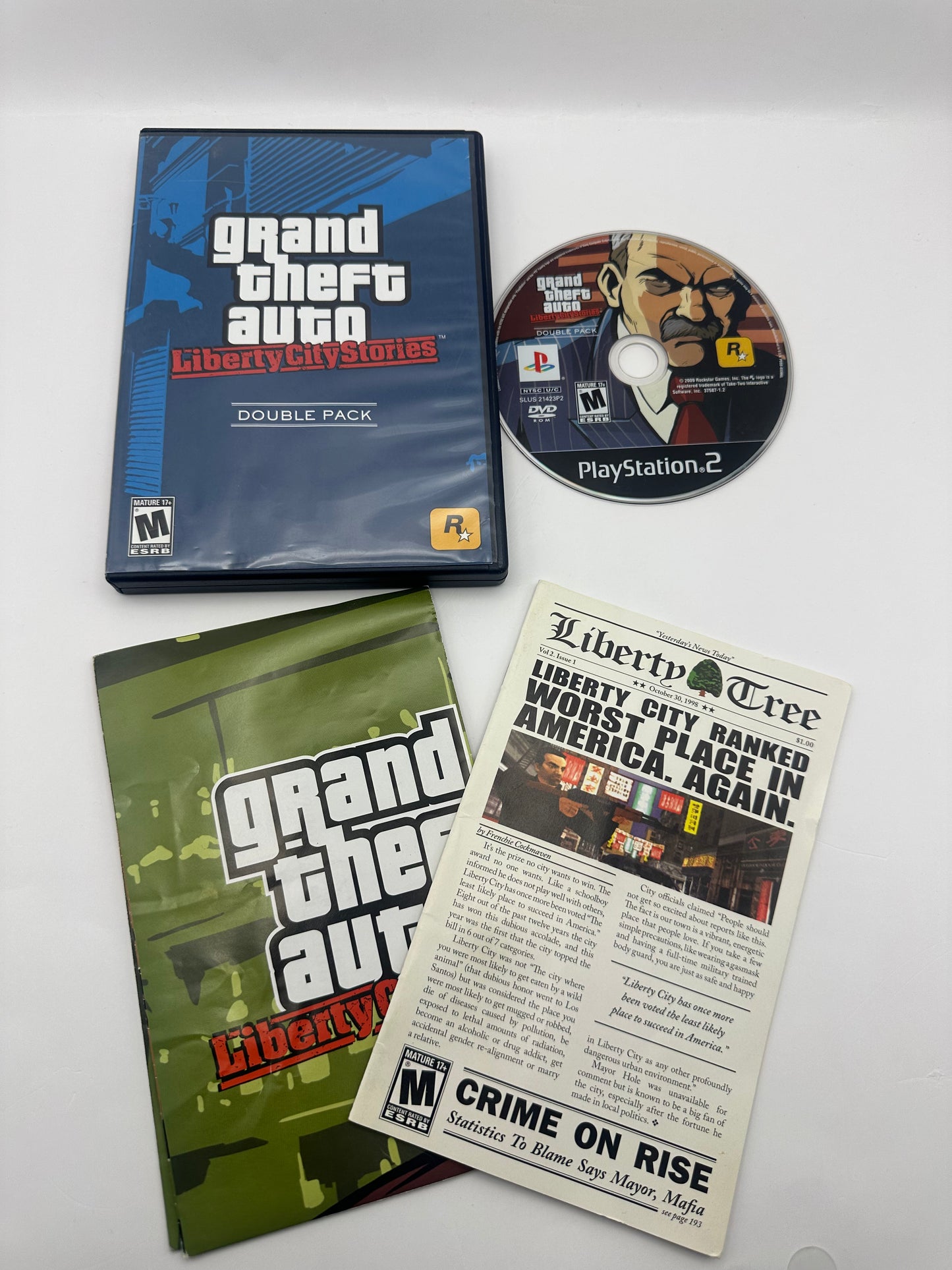 Grand Theft Auto Vice City Stories & Liberty City Stories Double Pack PS2