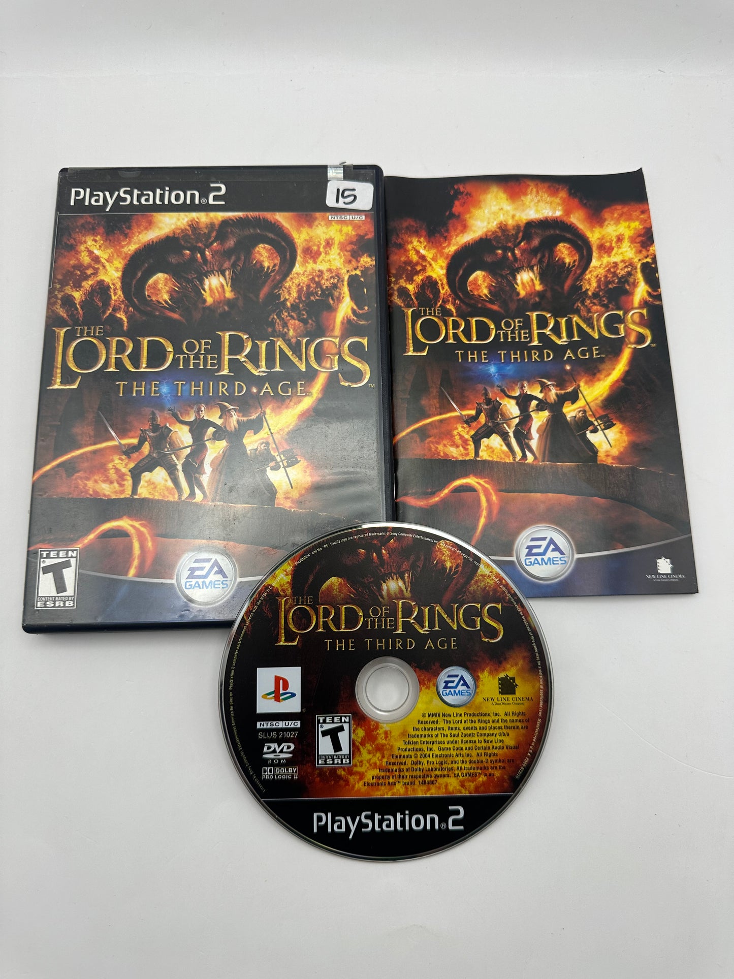 The Lord Of The Rings The Third Age PS2